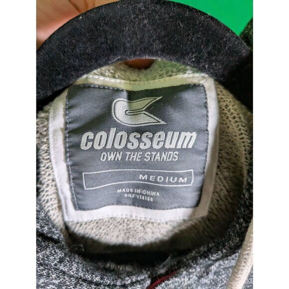 Colosseum Alabama Men's Grey and Cream Hoodie Size Medium - Picture 3 of 6